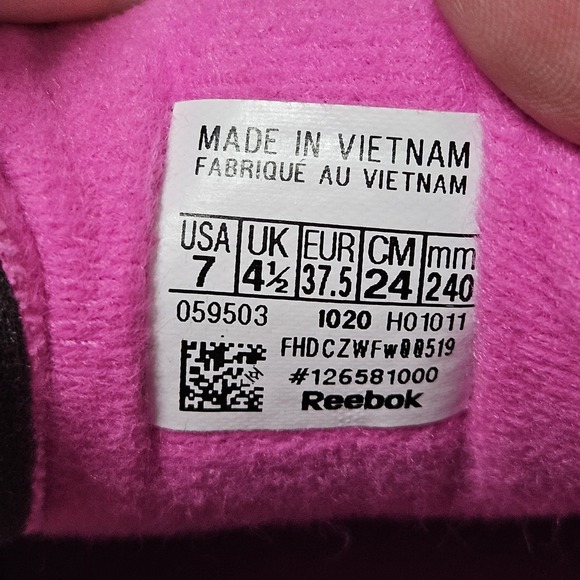 Reebok Club C Cardi B Dynamic Pink Sneakers Women's 7 Shoes Activewear EUC - Picture 2 of 11